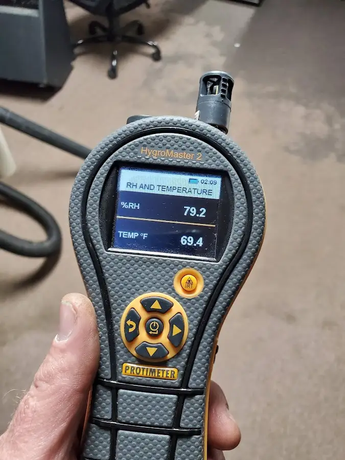 Moisture meter humidity assessment for Fire & Smoke Damage Restoration in Schuylkill